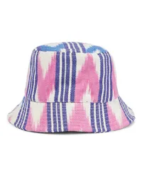 Isabel Marant Cappello da pescatore Haley in cotone Multicolore