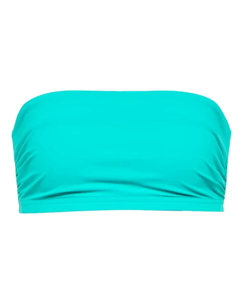 Karla Colletto Top bikini a fascia Basics Blu