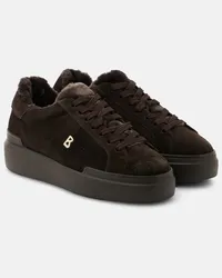 Bogner Sneakers Hollywood in suede Marrone