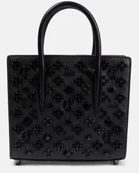 Christian Louboutin Borsa Paloma Mini in pelle con borchie Nero