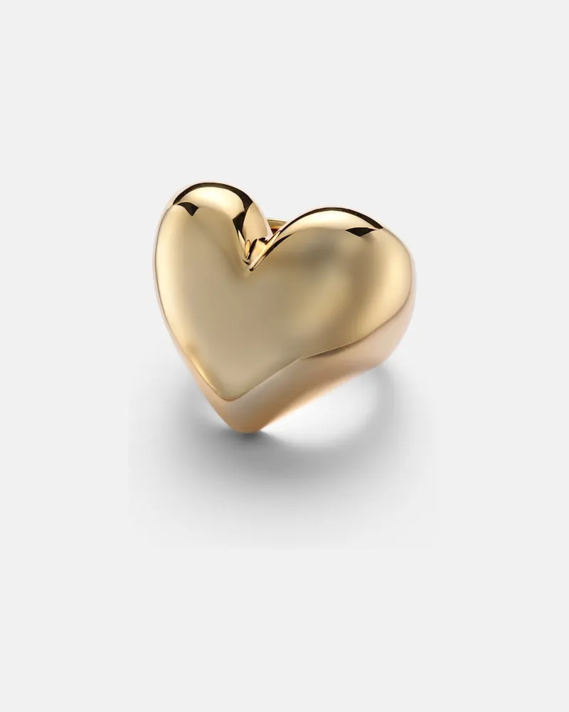 Jennifer Fisher Anello Puffy Heart bagnato in oro 14kt Oro
