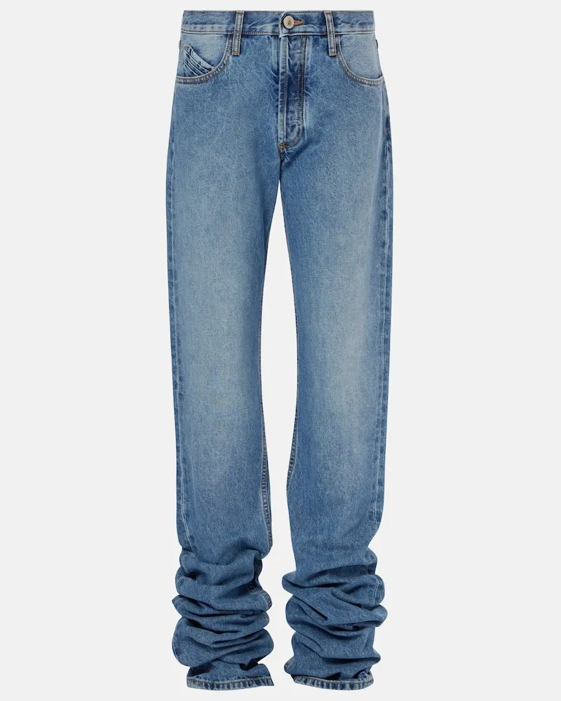 ATTICO Jeans regular a vita media Blu