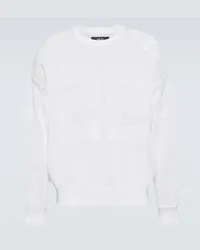 Amiri Pullover in cotone Bianco