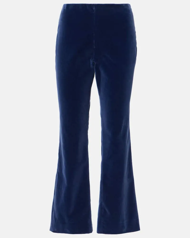 Blazé Milano BlazÃ© Milano Pantaloni Jealousy Morelia in velluto Blu