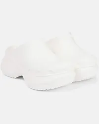 Balenciaga x Crocs - Mules con platform Bianco