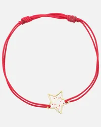 Aliita Bracciale Estrella in oro 9kt smaltato Rosso