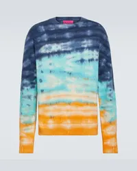 The Elder Statesman Pullover Sonar in cashmere tie-dye Multicolore