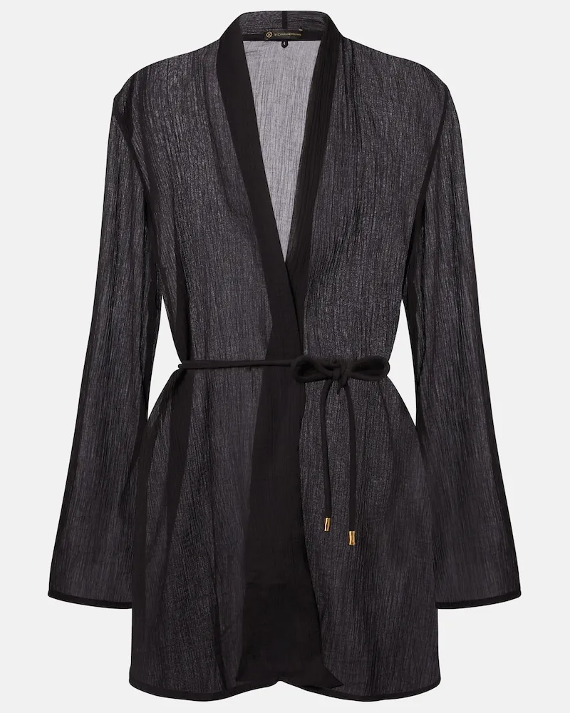 ViX Copricostume Yana in cotone Nero