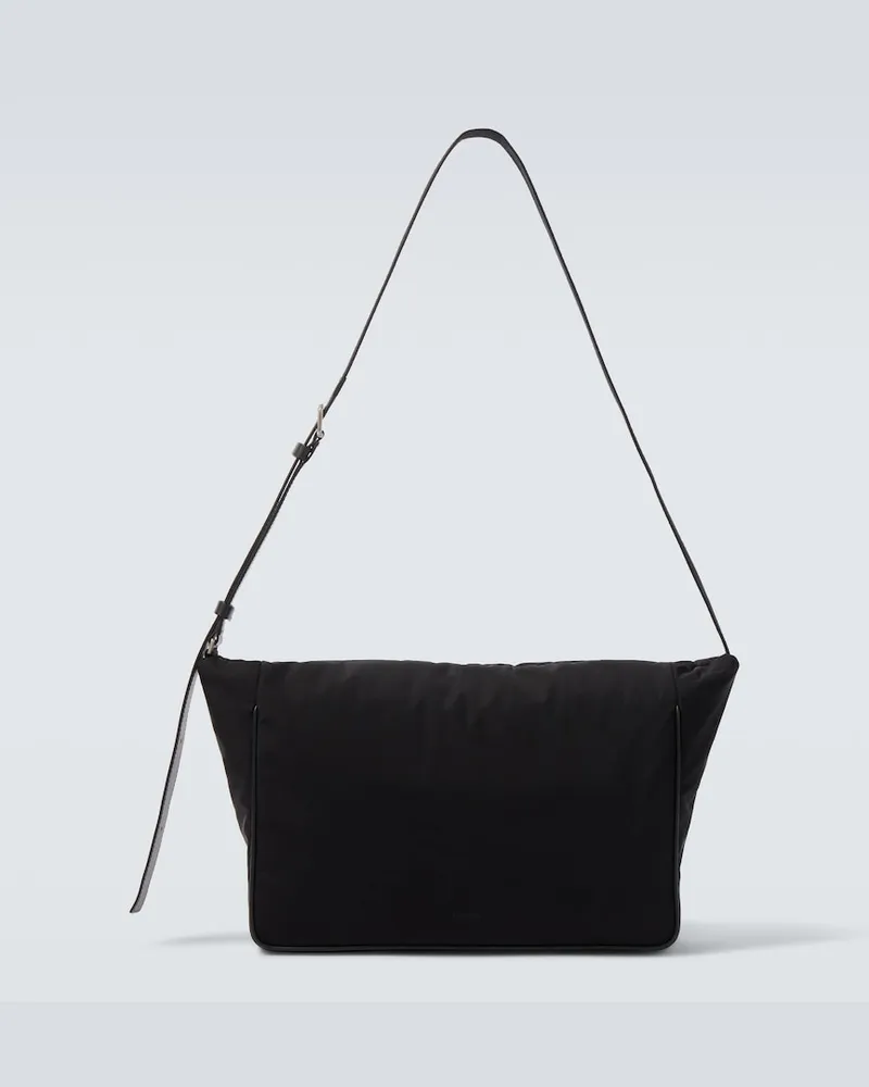 The Row Borsa a spalla Lloyd con pelle Nero