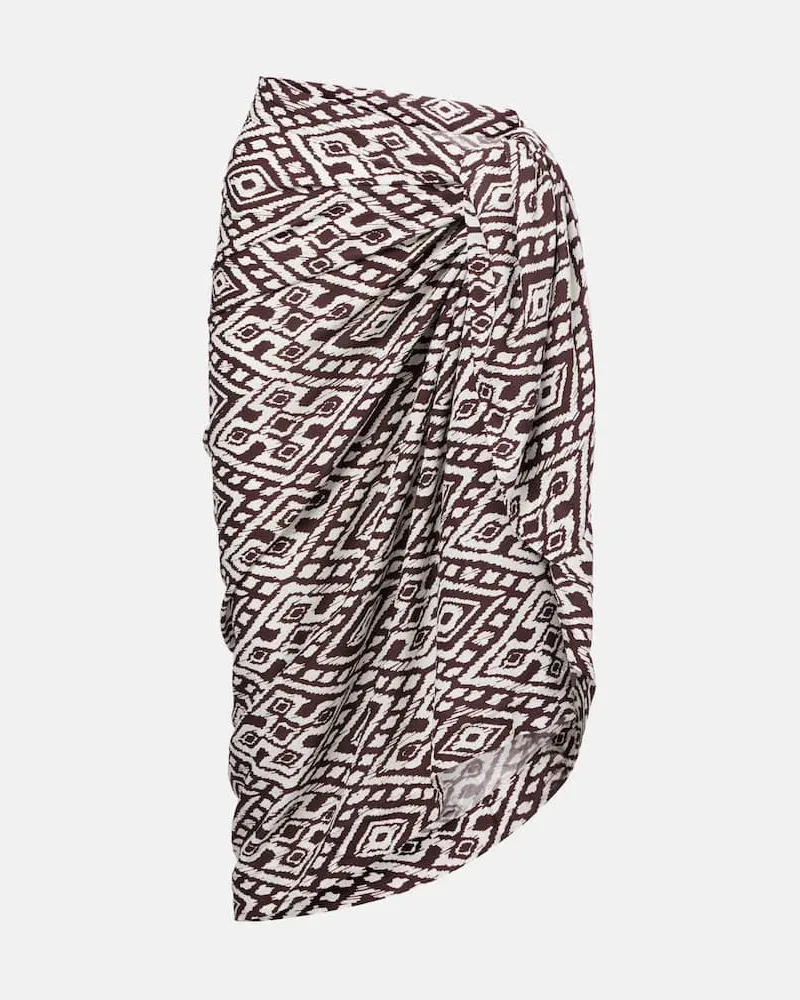 Melissa Odabash Pareo con stampa Multicolore