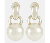 Orecchini pendenti Everyday in argento sterling e perle di cristallo