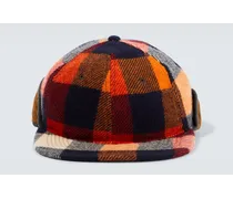 Cappello in lana a quadri