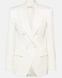 Alexander McQueen Blazer da abito doppiopetto Bianco