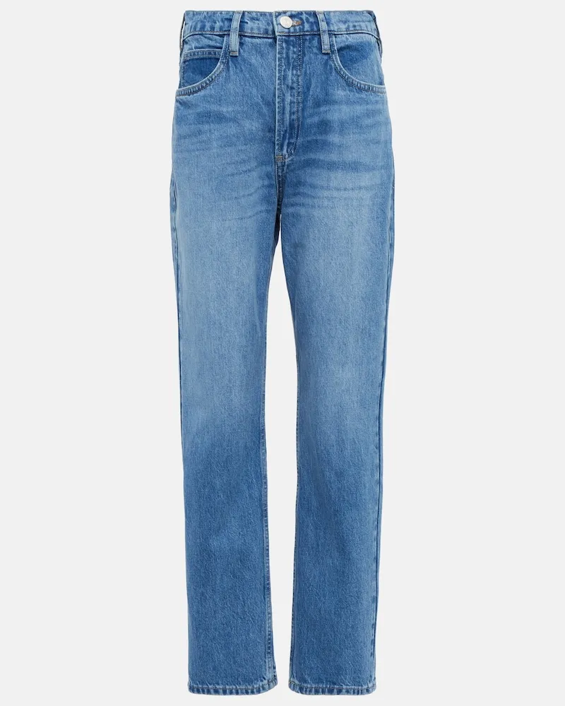 Frame Denim Jeans Le High 'N' Tight a vita alta Blu