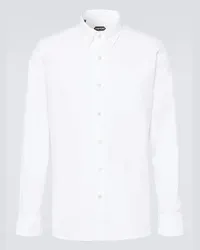 Tom Ford Camicia in cotone Bianco