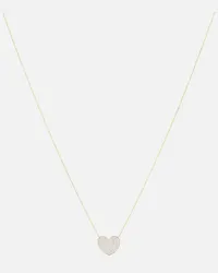 Stone & Strand Collana All My Heart in oro 10kt con diamanti Oro