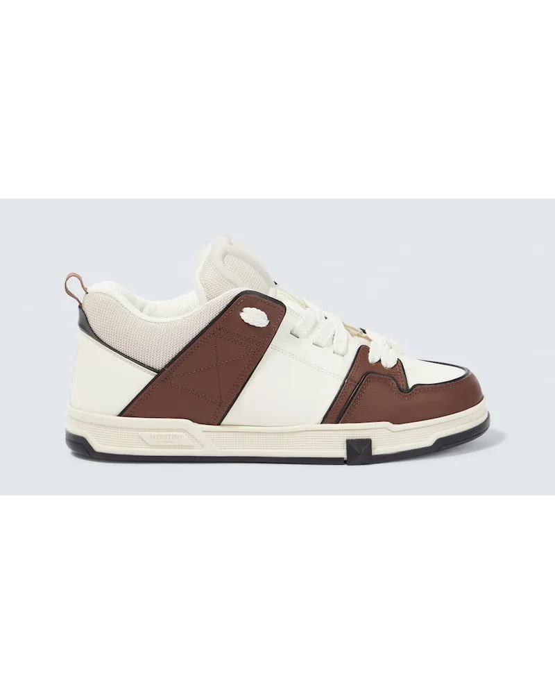 Valentino Garavani Sneakers Open Skate in pelle Bianco
