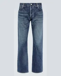 Visvim Jeans regular Social Sculpture 11 Blu