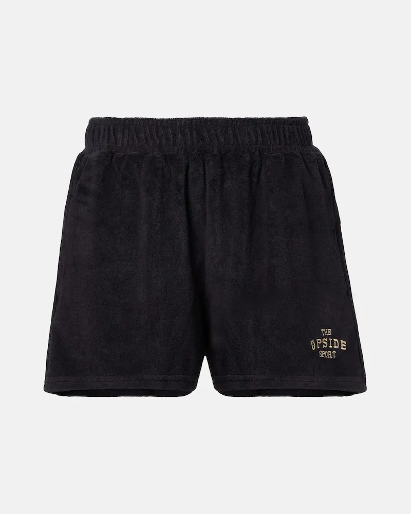 The Upside Shorts Saddle Up Ziggy in spugna con logo Nero