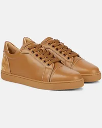 Christian Louboutin Sneakers Fun Vieira in pelle Marrone