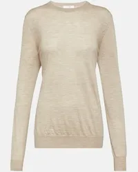 The Row Top Exeter in cashmere Beige