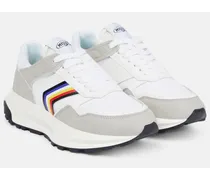 Missoni Sneakers con suede Bianco