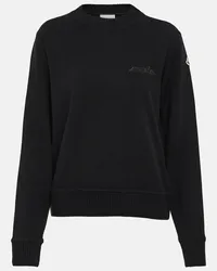 Moncler Pullover in lana e cashmere Nero