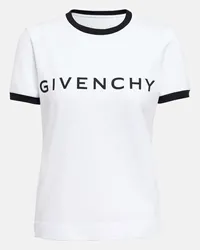 Givenchy T-shirt in jersey di misto cotone Multicolore