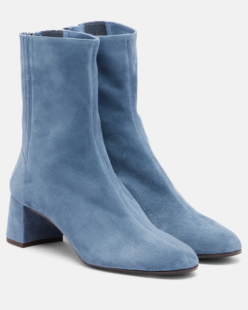 Aquazzura Stivaletti Saint Honoré in suede Blu