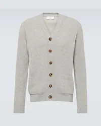 LARDINI Cardigan in lana e cashmere Beige