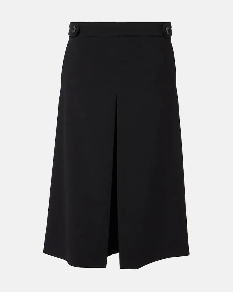 Chloé ChloÃ© Pantaloni in crÃªpe di lana Nero
