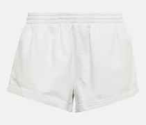 Balenciaga Shorts in jersey di cotone Grigio