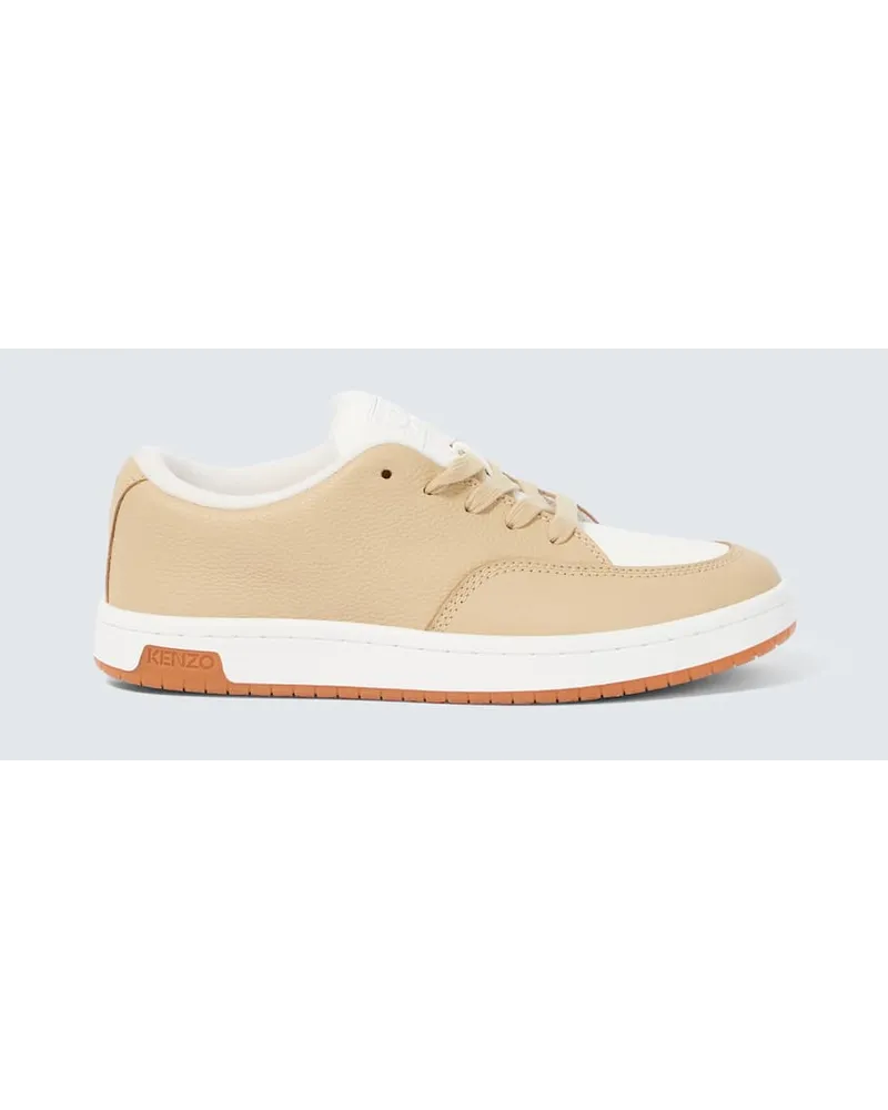 Kenzo Sneakers Dome in pelle Beige