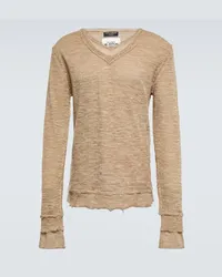 Dolce & Gabbana Pullover distressed Beige