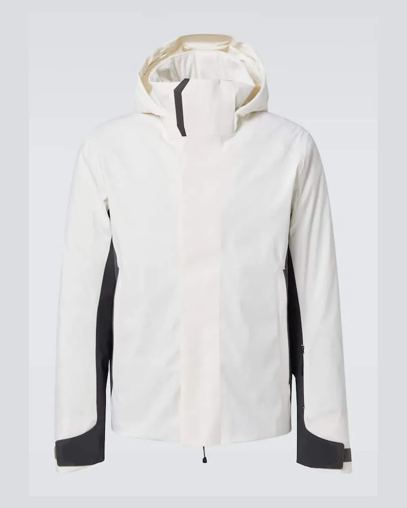 SEASE Giacca da sci Indren in misto lana Bianco