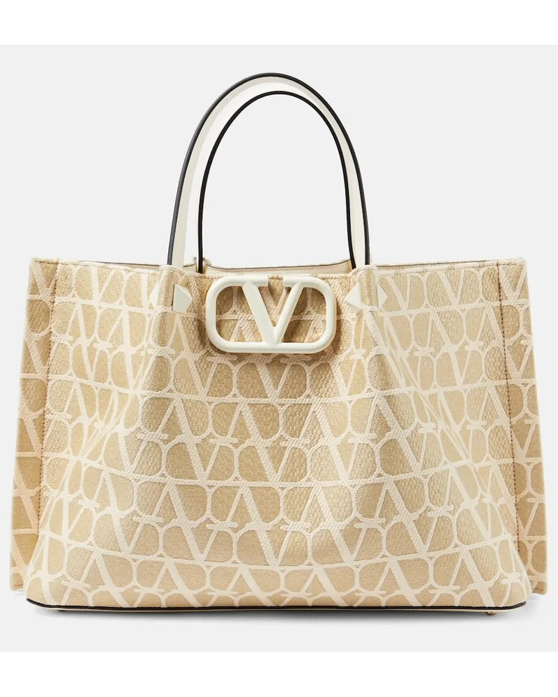 Valentino Garavani Borsa VLogo Signature Toile Iconographe Multicolore