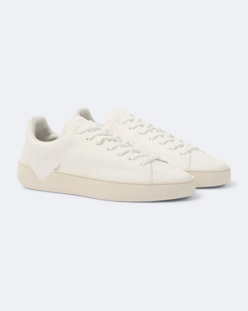 Prada Sneakers Court in pelle Bianco