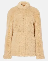 Totême Giacca in shearling Beige