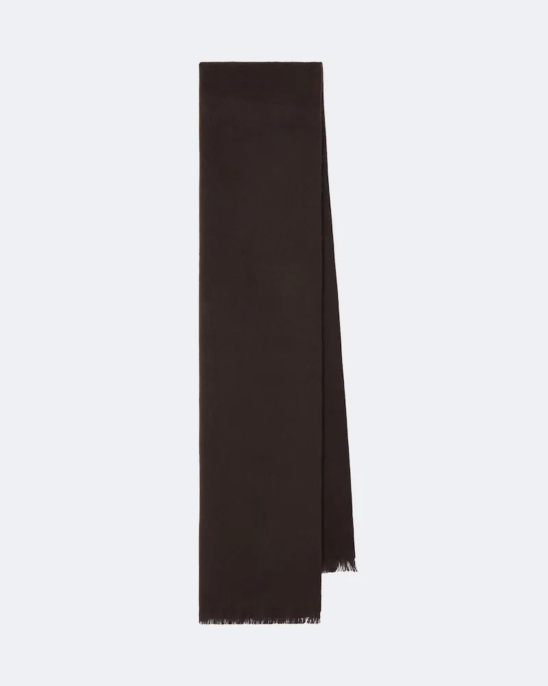 The Row Sciarpa Ingo in cashmere Marrone