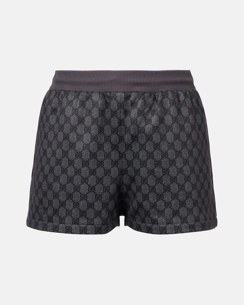 Gucci Shorts in jersey GG Nero