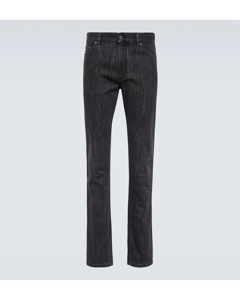 Ermenegildo Zegna Jeans regular Nero