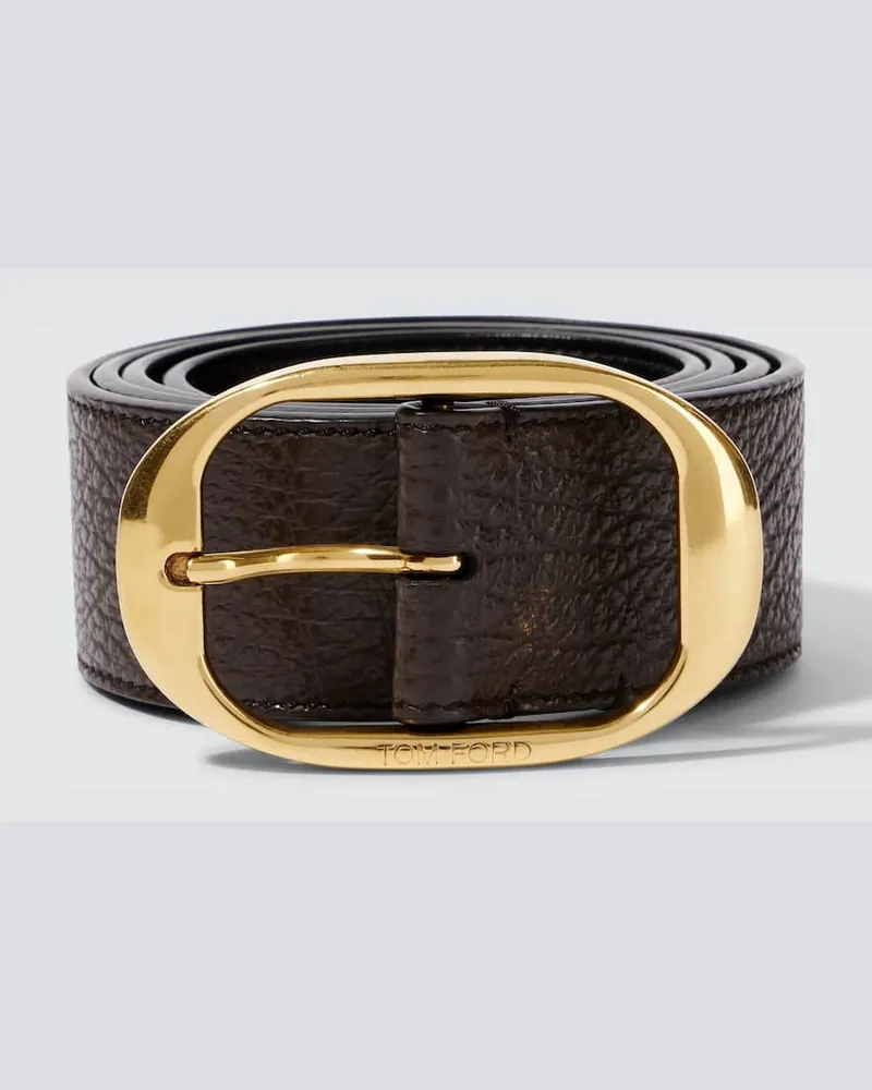 Tom Ford Cintura in pelle Marrone