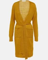 Max Mara Cardigan Gabon in misto mohair Arancione