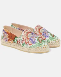 Etro Espadrillas con stampa floreale Multicolore