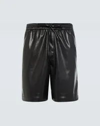 Nanushka Shorts Doxxi in similpelle Nero