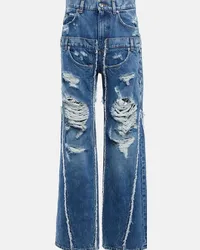 Dolce & Gabbana x Kim - Jeans in denim patchwork Blu