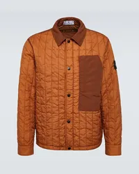 Stone Island Giacca trapuntata Compass Rosso