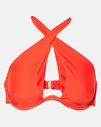 JADE SWIM Top bikini Paloma Rosso