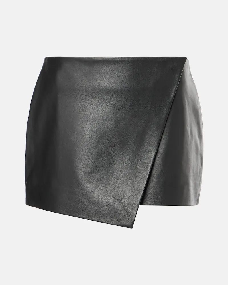 FRANKIE Shop Minigonna Cleo in pelle Nero