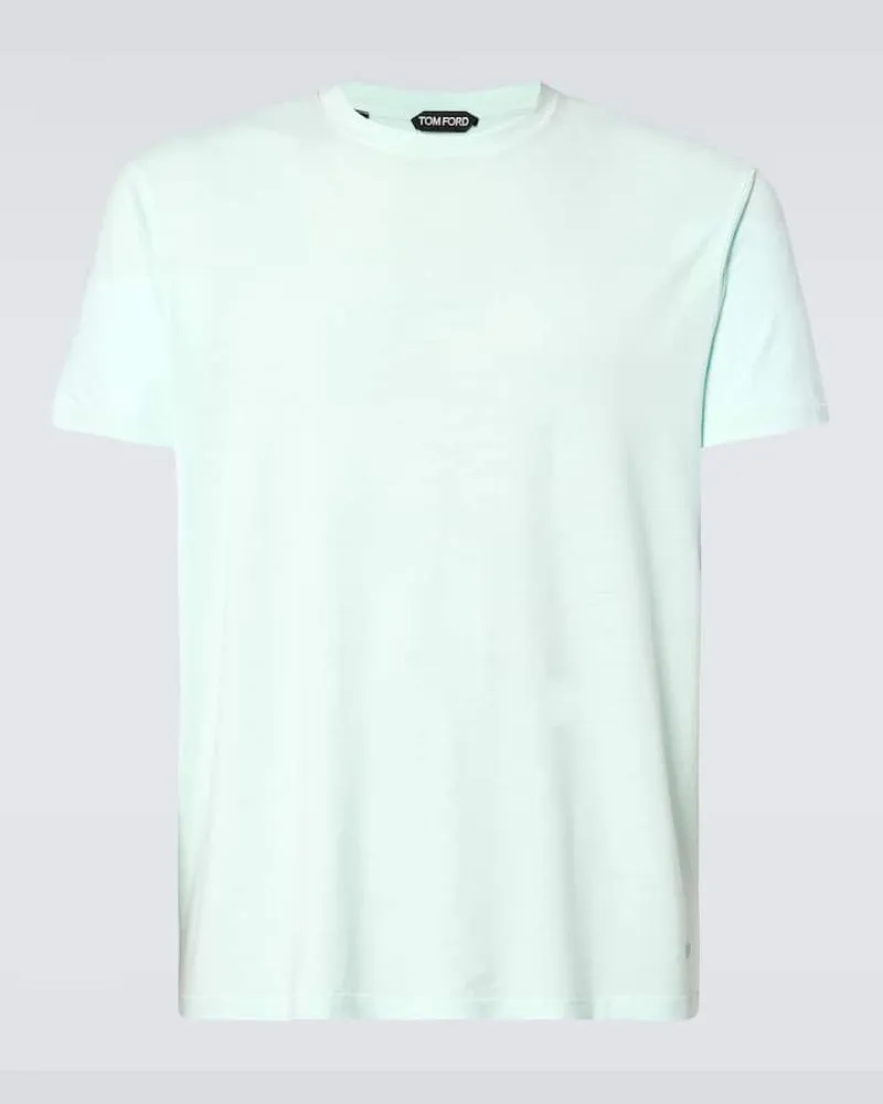Tom Ford T-shirt in jersey Verde